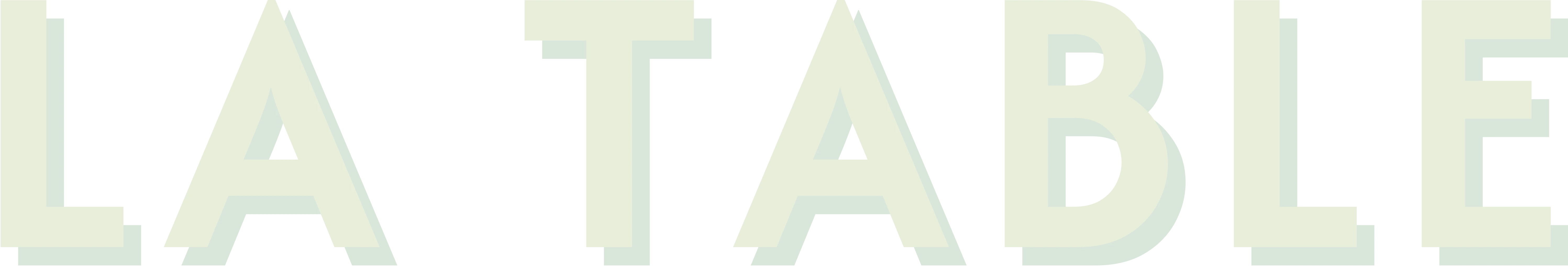 logo for La Table